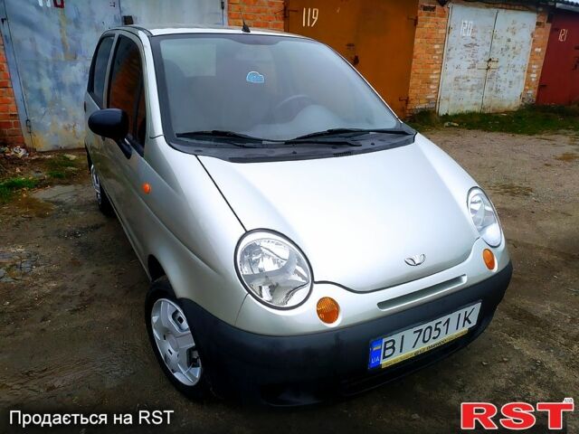 Серый Дэу Матиз, объемом двигателя 0.8 л и пробегом 100 тыс. км за 2150 $, фото 1 на Automoto.ua