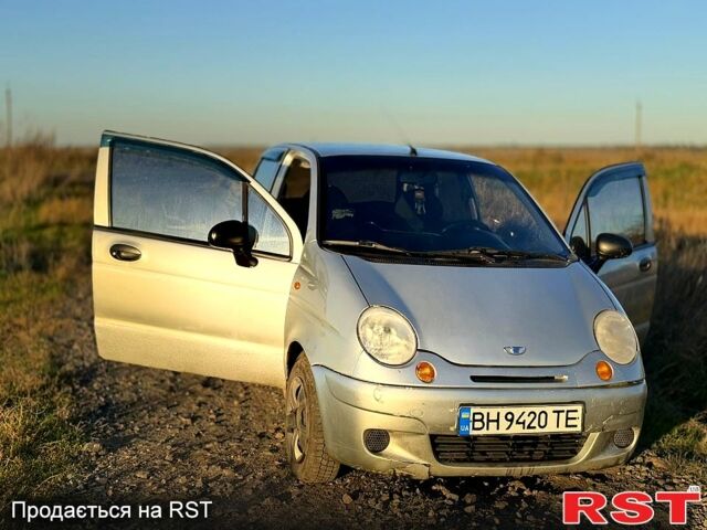 Сірий Деу Матіз, об'ємом двигуна 0.8 л та пробігом 75 тис. км за 1500 $, фото 1 на Automoto.ua