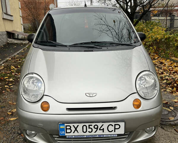 Серый Дэу Матиз, объемом двигателя 0.8 л и пробегом 129 тыс. км за 3200 $, фото 1 на Automoto.ua