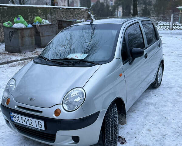 Серый Дэу Матиз, объемом двигателя 0.8 л и пробегом 216 тыс. км за 2200 $, фото 1 на Automoto.ua