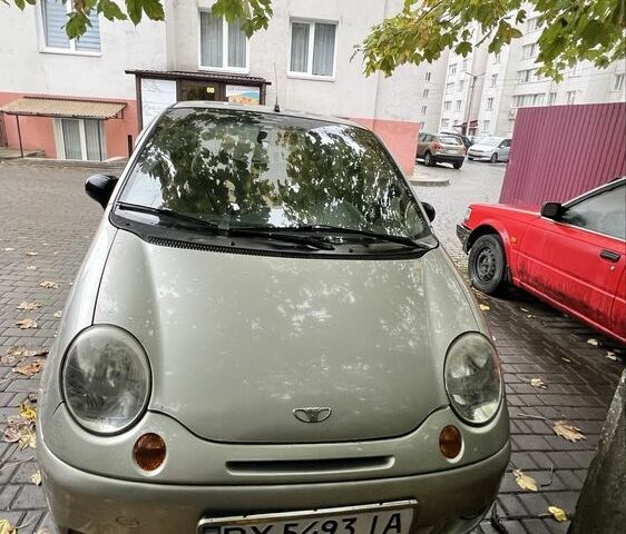 Серый Дэу Матиз, объемом двигателя 0.8 л и пробегом 119 тыс. км за 3500 $, фото 1 на Automoto.ua