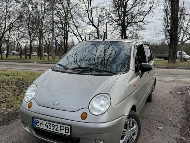 Серый Дэу Матиз, объемом двигателя 0.8 л и пробегом 130 тыс. км за 2600 $, фото 1 на Automoto.ua