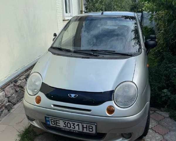 Серый Дэу Матиз, объемом двигателя 0.8 л и пробегом 145 тыс. км за 1200 $, фото 1 на Automoto.ua