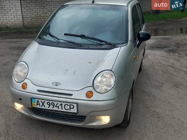 Серый Дэу Матиз, объемом двигателя 0.8 л и пробегом 150 тыс. км за 2100 $, фото 1 на Automoto.ua