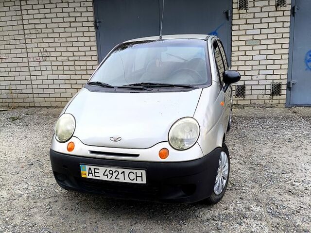 Серый Дэу Матиз, объемом двигателя 0.8 л и пробегом 130 тыс. км за 1600 $, фото 1 на Automoto.ua