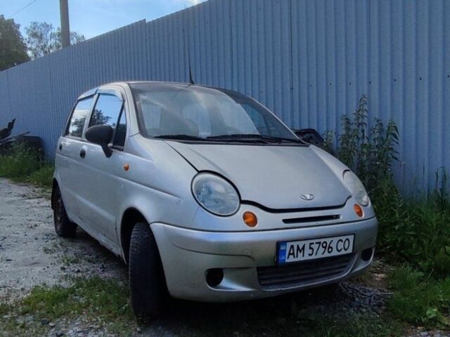 Серый Дэу Матиз, объемом двигателя 0 л и пробегом 100 тыс. км за 500 $, фото 1 на Automoto.ua