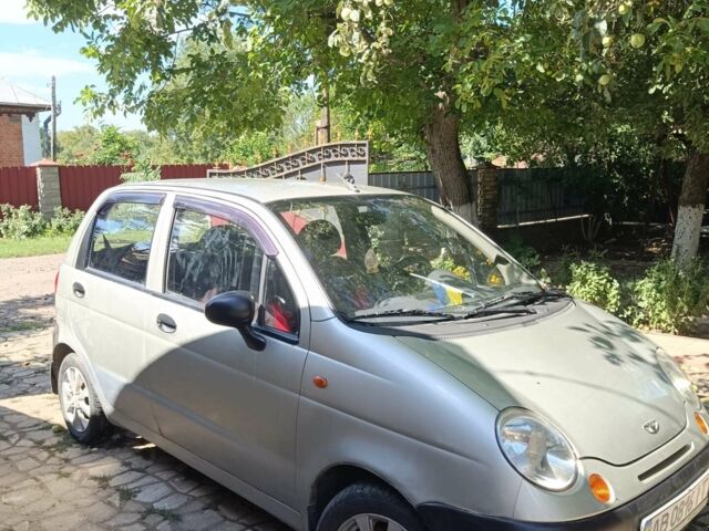 Серый Дэу Матиз, объемом двигателя 0.8 л и пробегом 138 тыс. км за 2600 $, фото 1 на Automoto.ua