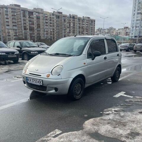 Сірий Деу Матіз, об'ємом двигуна 0.8 л та пробігом 192 тис. км за 1800 $, фото 1 на Automoto.ua