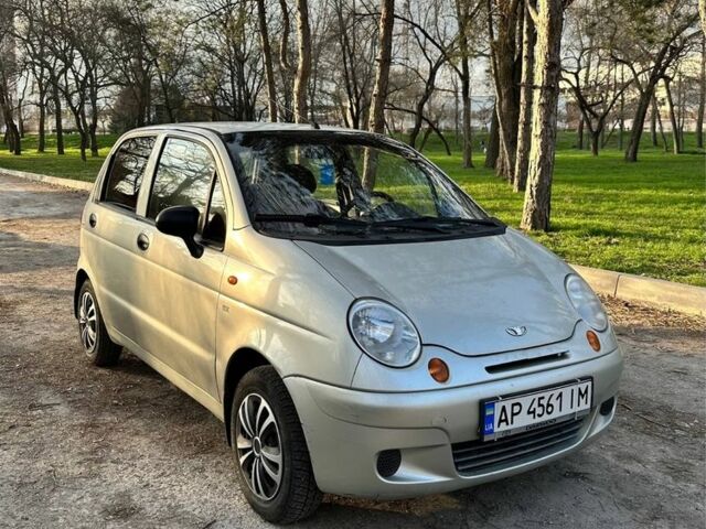 Серый Дэу Матиз, объемом двигателя 0.8 л и пробегом 123 тыс. км за 2700 $, фото 1 на Automoto.ua