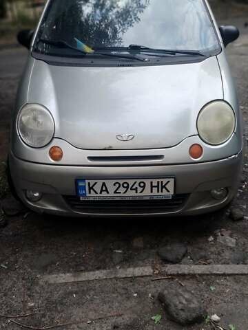 Сірий Деу Матіз, об'ємом двигуна 1 л та пробігом 200 тис. км за 1700 $, фото 1 на Automoto.ua