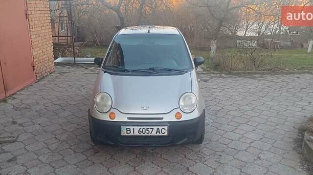 Серый Дэу Матиз, объемом двигателя 0.8 л и пробегом 75 тыс. км за 2600 $, фото 1 на Automoto.ua