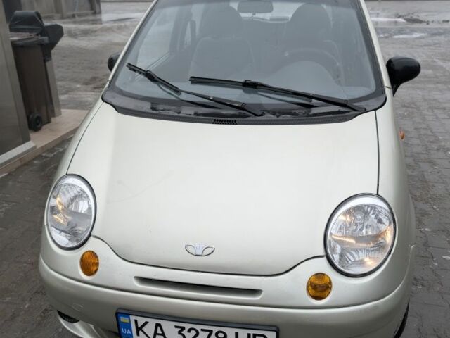 Серый Дэу Матиз, объемом двигателя 0.8 л и пробегом 74 тыс. км за 3800 $, фото 1 на Automoto.ua