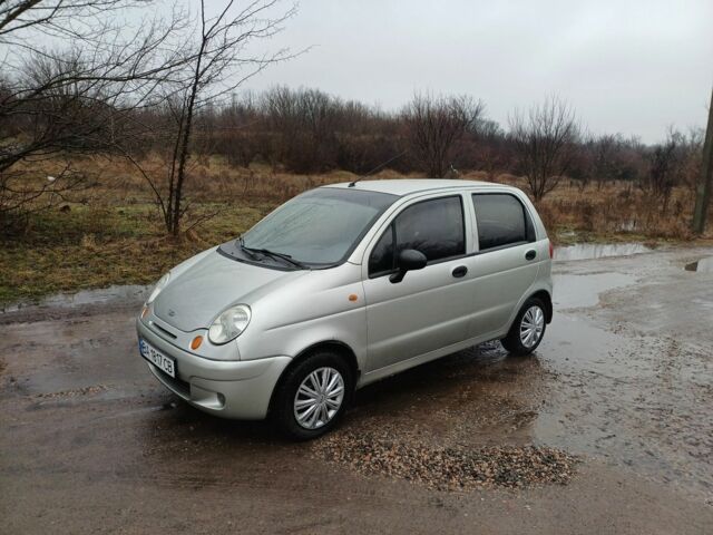 Сірий Деу Матіз, об'ємом двигуна 0.8 л та пробігом 100 тис. км за 2850 $, фото 1 на Automoto.ua