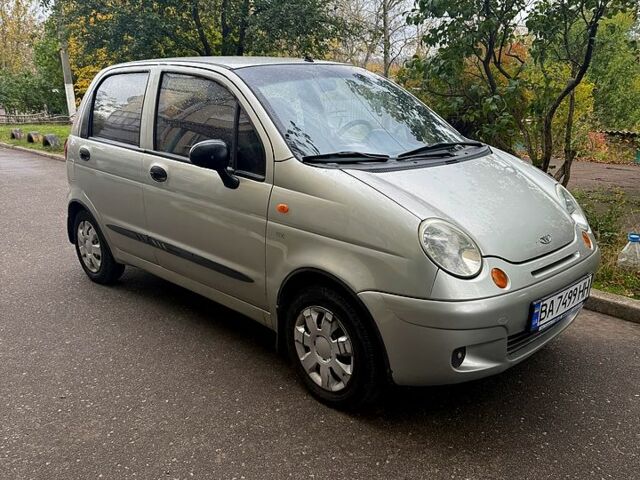 Серый Дэу Матиз, объемом двигателя 0.8 л и пробегом 100 тыс. км за 2800 $, фото 1 на Automoto.ua