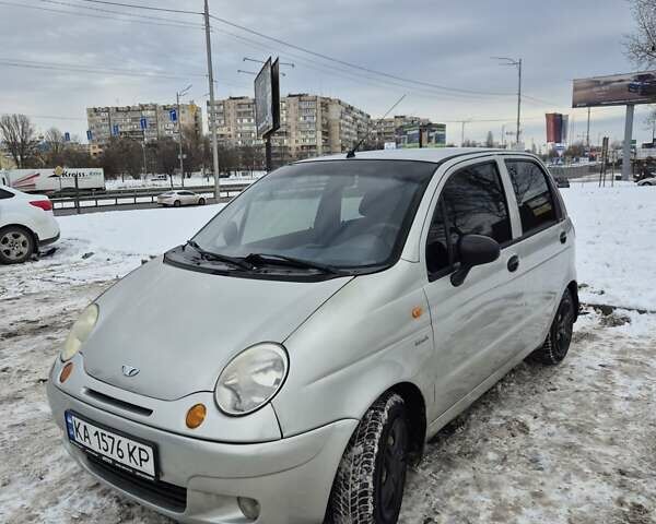 Серый Дэу Матиз, объемом двигателя 0.8 л и пробегом 91 тыс. км за 2500 $, фото 1 на Automoto.ua