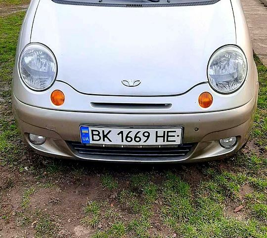 Сірий Деу Матіз, об'ємом двигуна 1 л та пробігом 120 тис. км за 1850 $, фото 1 на Automoto.ua