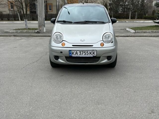 Серый Дэу Матиз, объемом двигателя 0.8 л и пробегом 240 тыс. км за 1800 $, фото 1 на Automoto.ua