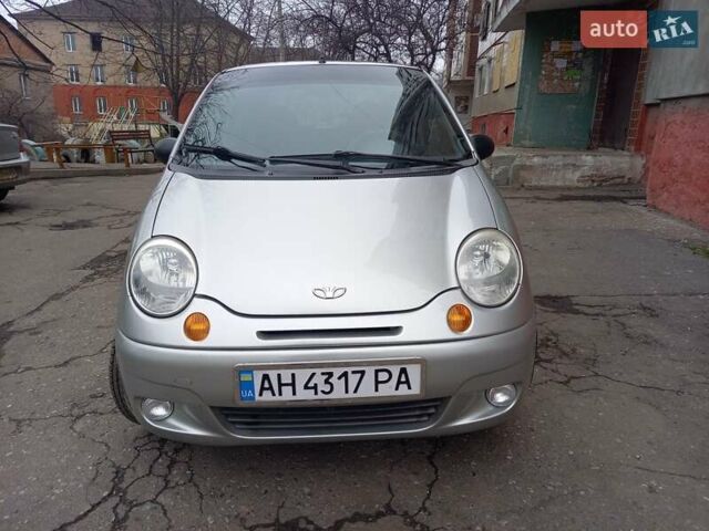 Сірий Деу Матіз, об'ємом двигуна 0.8 л та пробігом 121 тис. км за 2600 $, фото 1 на Automoto.ua