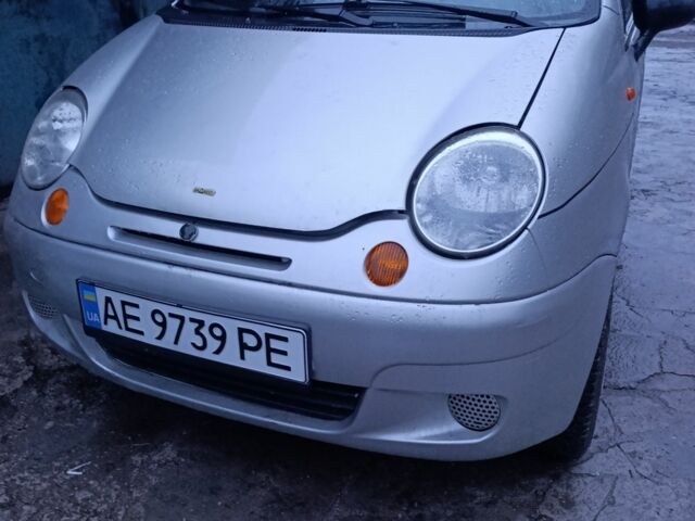 Серый Дэу Матиз, объемом двигателя 1 л и пробегом 220 тыс. км за 1500 $, фото 1 на Automoto.ua