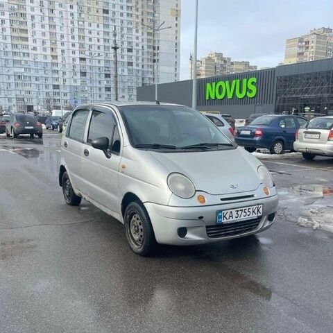 Сірий Деу Матіз, об'ємом двигуна 0.8 л та пробігом 177 тис. км за 1800 $, фото 1 на Automoto.ua