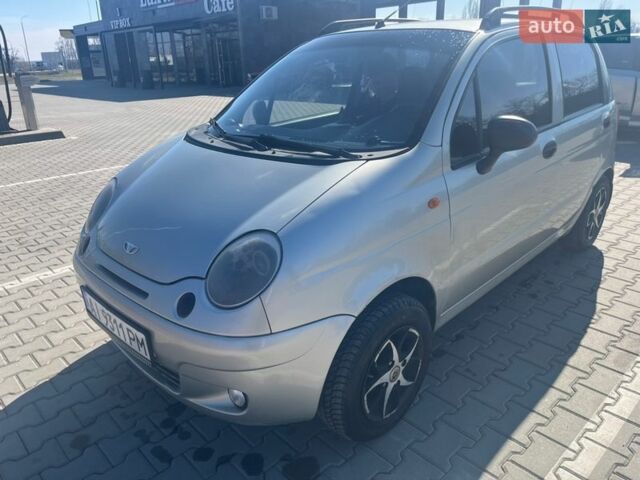 Сірий Деу Матіз, об'ємом двигуна 0.8 л та пробігом 73 тис. км за 3200 $, фото 1 на Automoto.ua