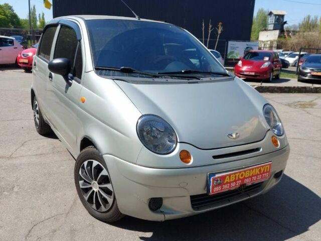Серый Дэу Матиз, объемом двигателя 0.8 л и пробегом 110 тыс. км за 2700 $, фото 1 на Automoto.ua