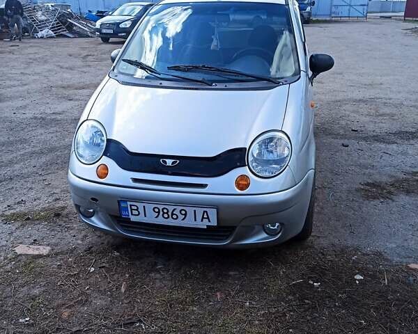 Сірий Деу Матіз, об'ємом двигуна 0.8 л та пробігом 73 тис. км за 3000 $, фото 1 на Automoto.ua