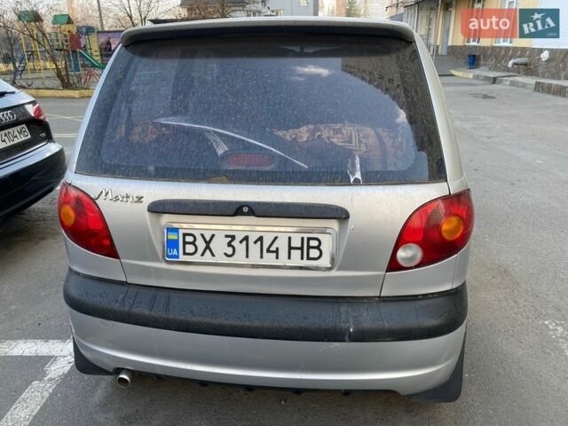 Серый Дэу Матиз, объемом двигателя 0.8 л и пробегом 80 тыс. км за 2300 $, фото 1 на Automoto.ua