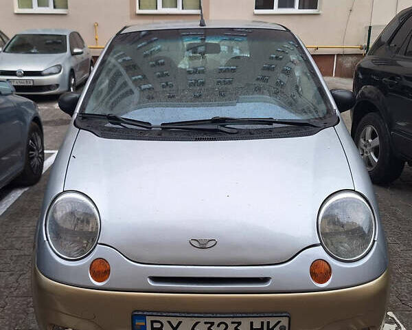 Сірий Деу Матіз, об'ємом двигуна 1 л та пробігом 100 тис. км за 2350 $, фото 1 на Automoto.ua