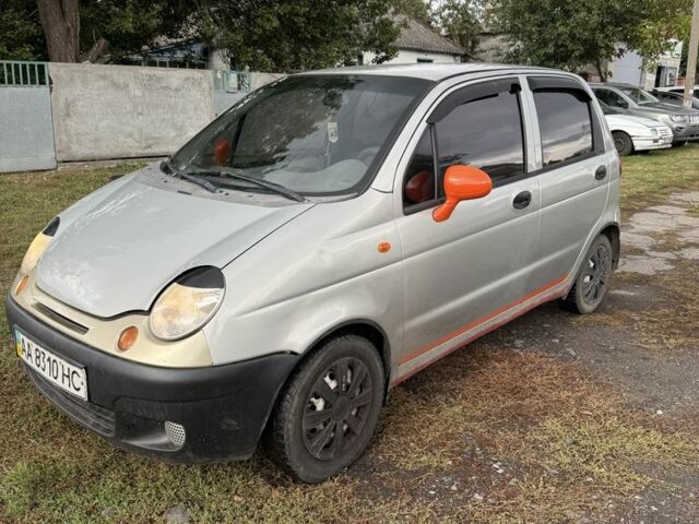 Сірий Деу Матіз, об'ємом двигуна 0.8 л та пробігом 112 тис. км за 900 $, фото 1 на Automoto.ua
