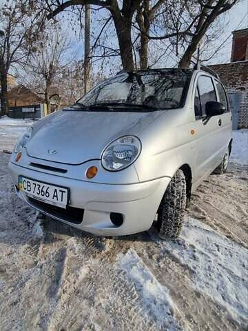 Серый Дэу Матиз, объемом двигателя 0.8 л и пробегом 80 тыс. км за 3000 $, фото 1 на Automoto.ua