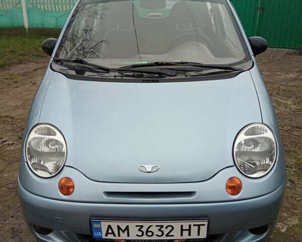 Серый Дэу Матиз, объемом двигателя 0.8 л и пробегом 95 тыс. км за 2200 $, фото 1 на Automoto.ua