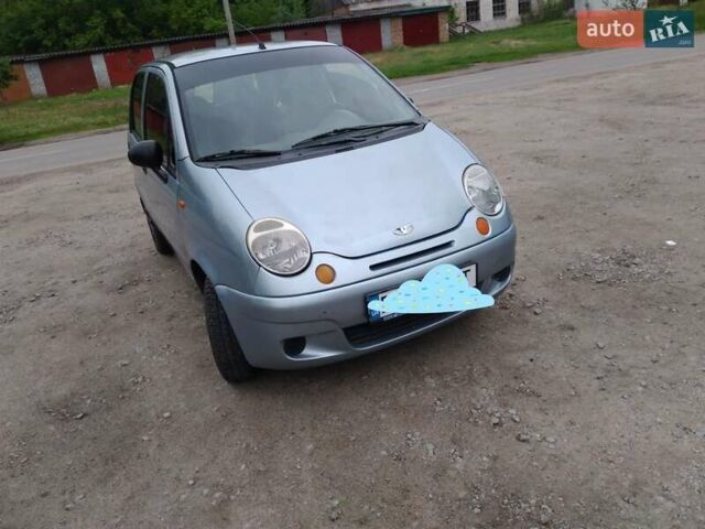 Сірий Деу Матіз, об'ємом двигуна 0.8 л та пробігом 105 тис. км за 2500 $, фото 1 на Automoto.ua