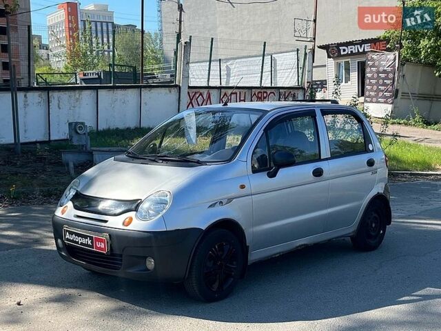 Серый Дэу Матиз, объемом двигателя 0.8 л и пробегом 59 тыс. км за 2790 $, фото 1 на Automoto.ua