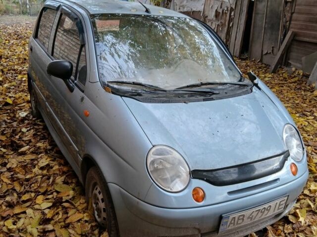 Серый Дэу Матиз, объемом двигателя 0.8 л и пробегом 120 тыс. км за 720 $, фото 1 на Automoto.ua