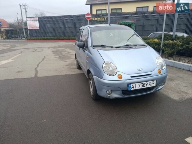 Серый Дэу Матиз, объемом двигателя 0.8 л и пробегом 135 тыс. км за 1950 $, фото 1 на Automoto.ua