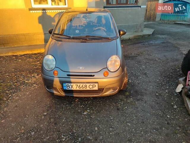 Серый Дэу Матиз, объемом двигателя 0.8 л и пробегом 58 тыс. км за 3444 $, фото 1 на Automoto.ua