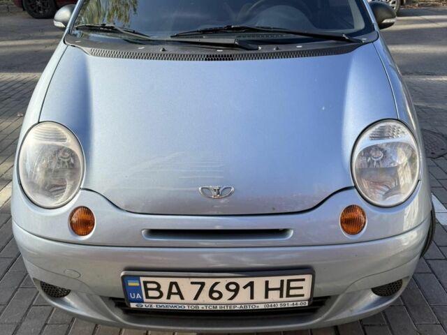 Серый Дэу Матиз, объемом двигателя 0.8 л и пробегом 107 тыс. км за 2500 $, фото 1 на Automoto.ua