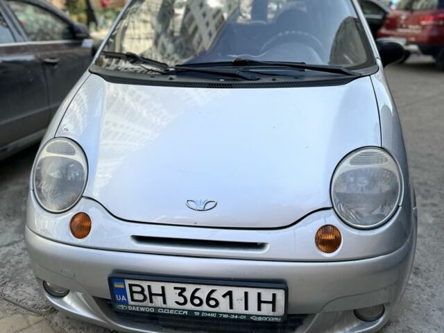 Серый Дэу Матиз, объемом двигателя 0.8 л и пробегом 90 тыс. км за 2700 $, фото 1 на Automoto.ua