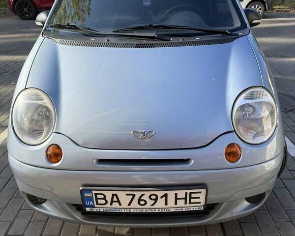 Сірий Деу Матіз, об'ємом двигуна 0.8 л та пробігом 103 тис. км за 3200 $, фото 1 на Automoto.ua