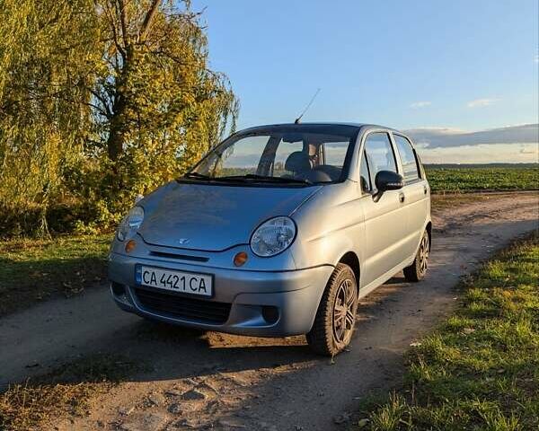 Серый Дэу Матиз, объемом двигателя 0.8 л и пробегом 50 тыс. км за 3500 $, фото 1 на Automoto.ua