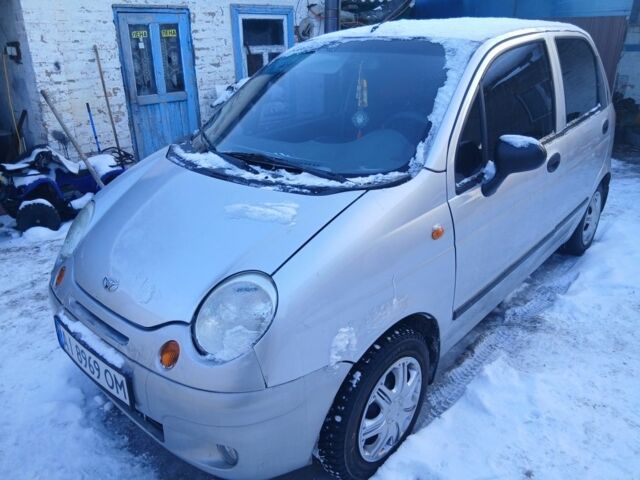 Сірий Деу Матіз, об'ємом двигуна 0.8 л та пробігом 85 тис. км за 2200 $, фото 1 на Automoto.ua