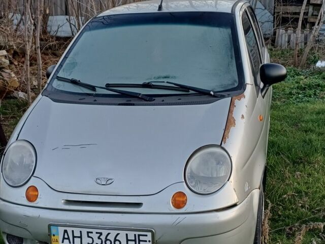 Сірий Деу Матіз, об'ємом двигуна 8 л та пробігом 70 тис. км за 1000 $, фото 1 на Automoto.ua