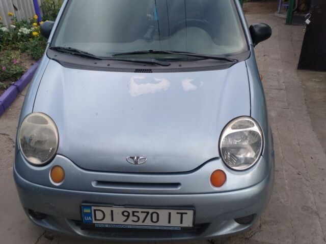 Серый Дэу Матиз, объемом двигателя 0.8 л и пробегом 110 тыс. км за 1800 $, фото 1 на Automoto.ua