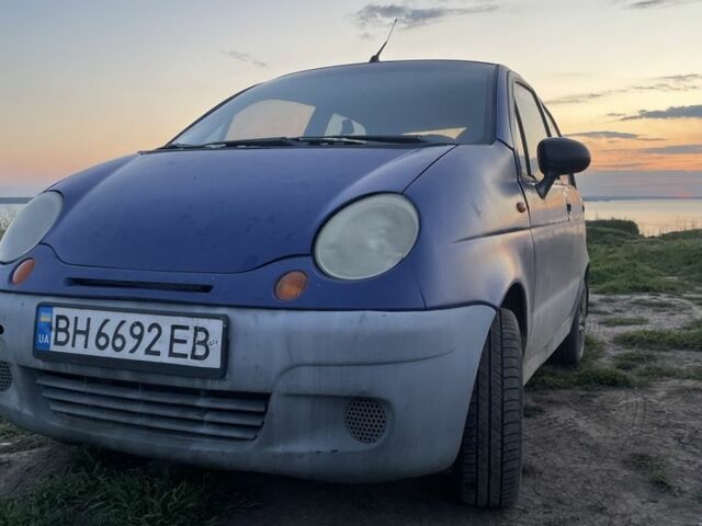 Синий Дэу Матиз, объемом двигателя 0.8 л и пробегом 227 тыс. км за 1500 $, фото 1 на Automoto.ua