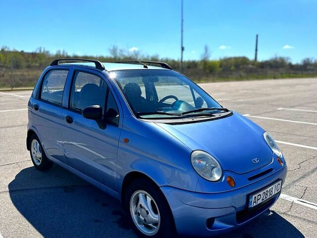 Синий Дэу Матиз, объемом двигателя 0.8 л и пробегом 126 тыс. км за 3100 $, фото 1 на Automoto.ua