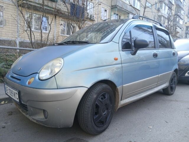 Синий Дэу Матиз, объемом двигателя 1 л и пробегом 130 тыс. км за 2214 $, фото 1 на Automoto.ua