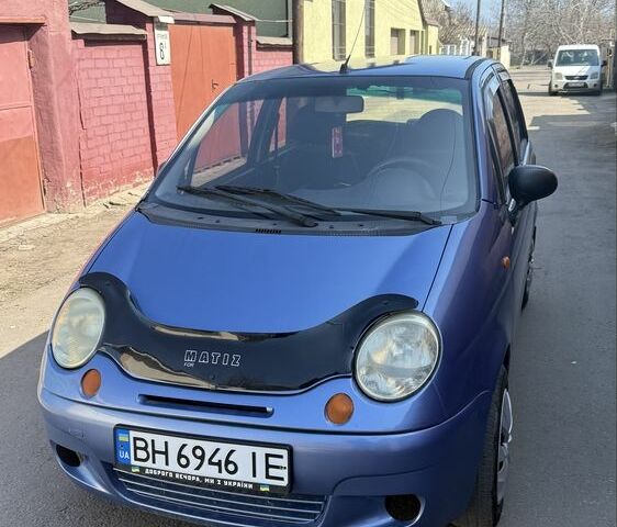 Синій Деу Матіз, об'ємом двигуна 0.8 л та пробігом 68 тис. км за 2400 $, фото 1 на Automoto.ua