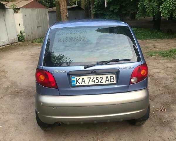 Синий Дэу Матиз, объемом двигателя 0 л и пробегом 145 тыс. км за 1800 $, фото 1 на Automoto.ua