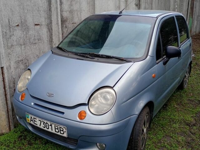 Синий Дэу Матиз, объемом двигателя 0.8 л и пробегом 145 тыс. км за 1851 $, фото 1 на Automoto.ua